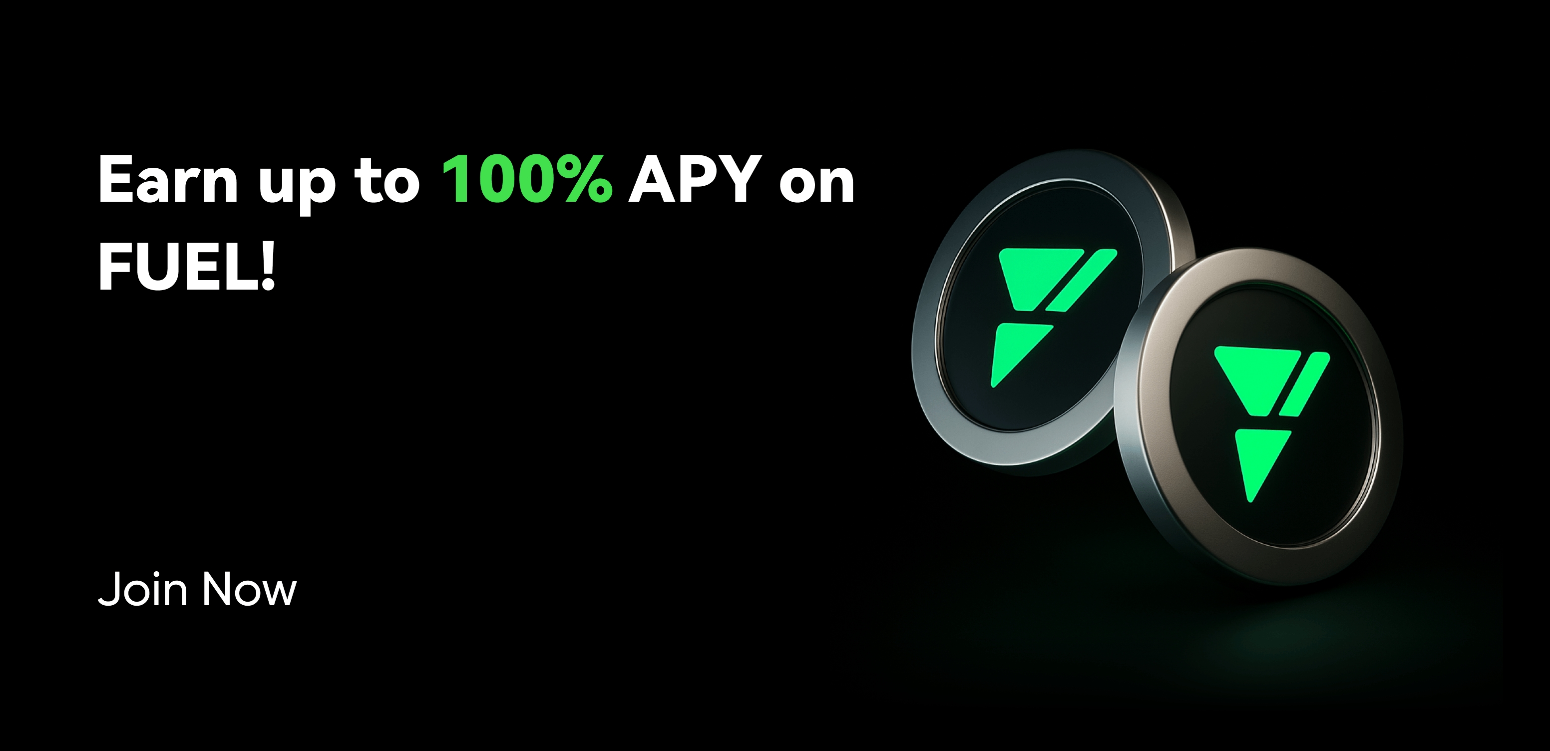 Earn up to 100% APY on FUEL!